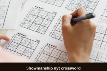 Showmanship NYT Crossword