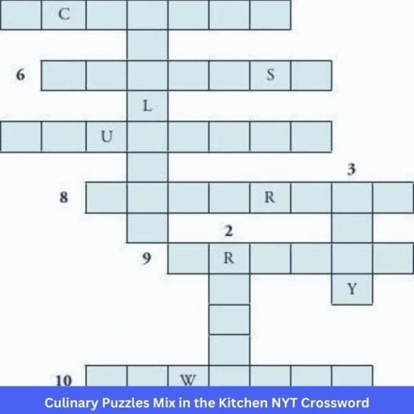 Mix in the Kitchen NYT Crossword