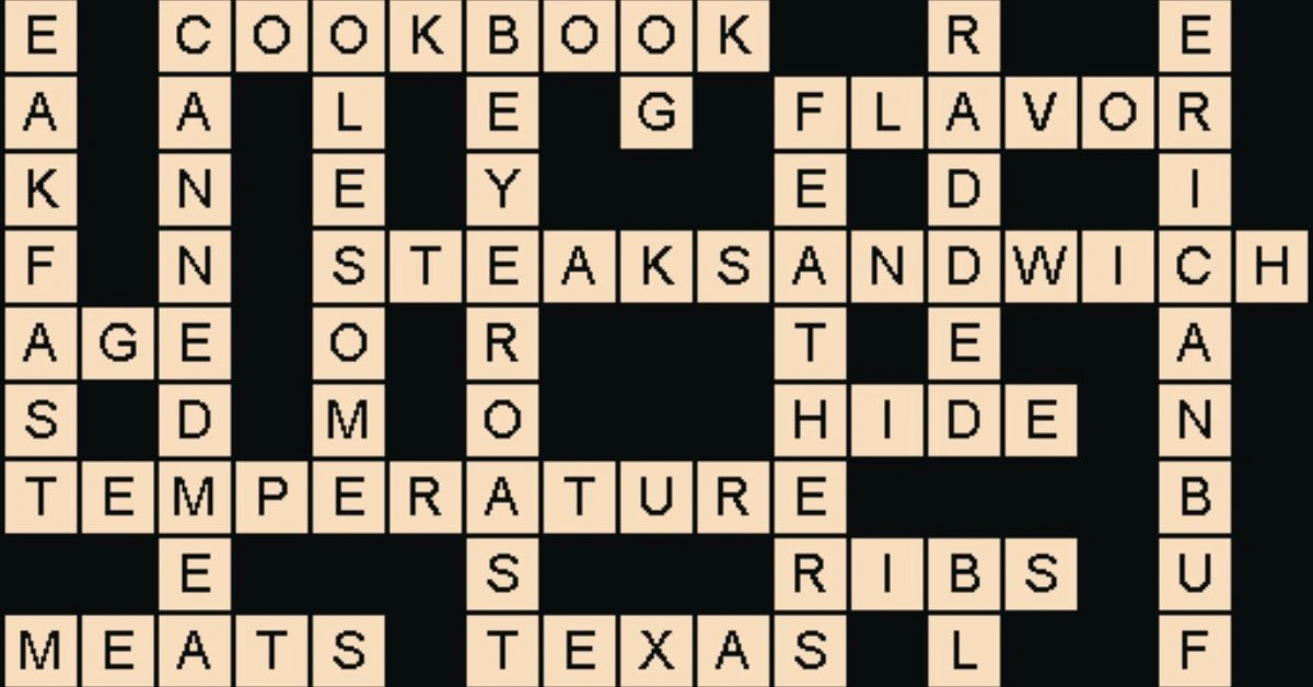 Meat Filled Puff NYT Crossword