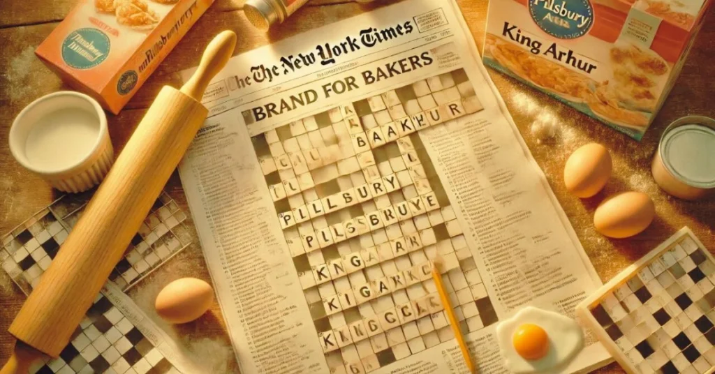 Brand for Bakers NYT Crossword