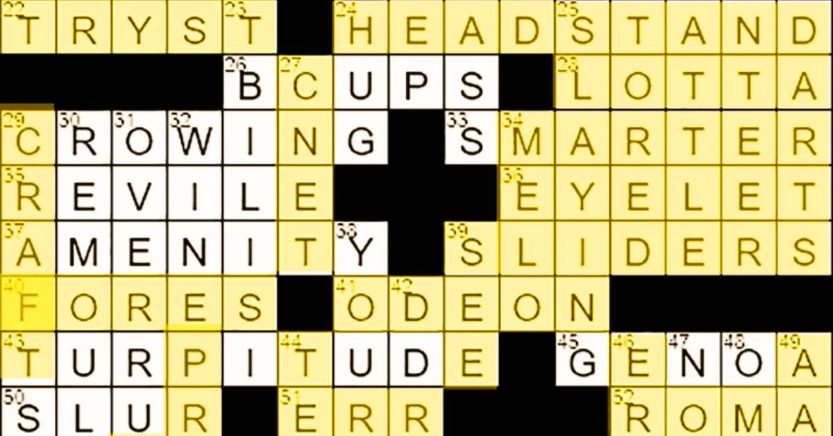 Little Spats NYT Crossword