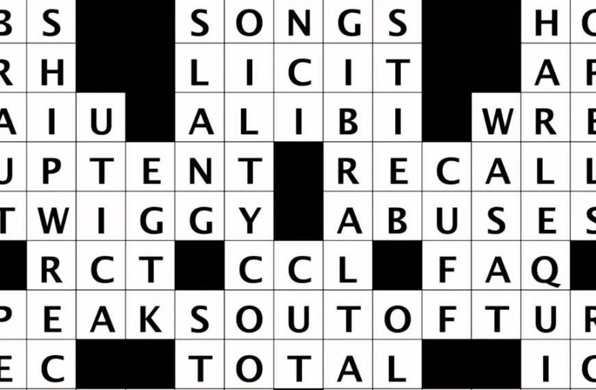 Obsessive Fan of Anime NYT Crossword Explained